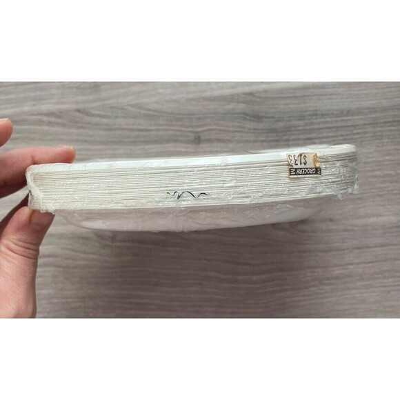 Vintage/New DIXIE Super Strong Paper Plates Sealed 6 3/4 Inch 25 Ct Sealed - Picture 5 of 5